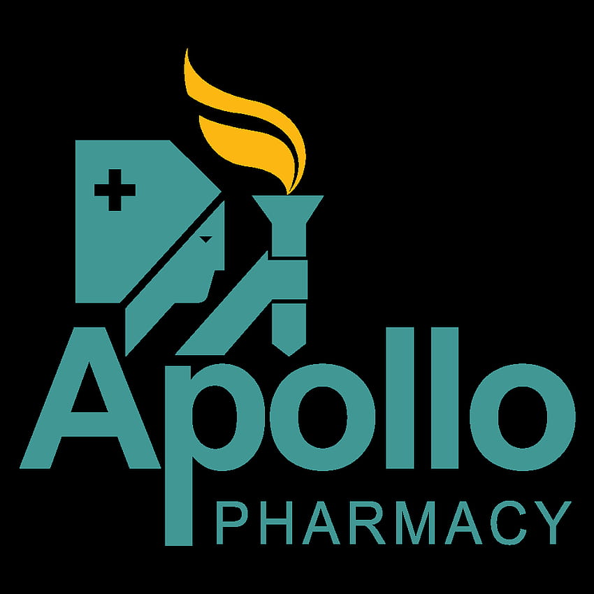 APOLLO PHARMACY と薬局のロゴ HD電話の壁紙