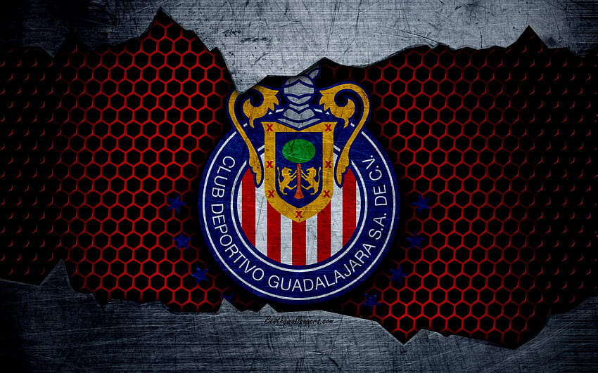 Guadalajara Chivas, logo, Liga MX, soccer, club chivas HD wallpaper