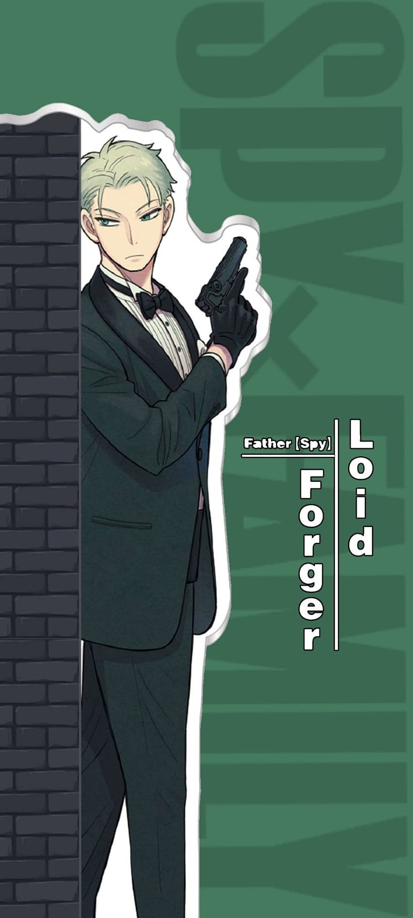 spy x family, loid forger HD phone wallpaper