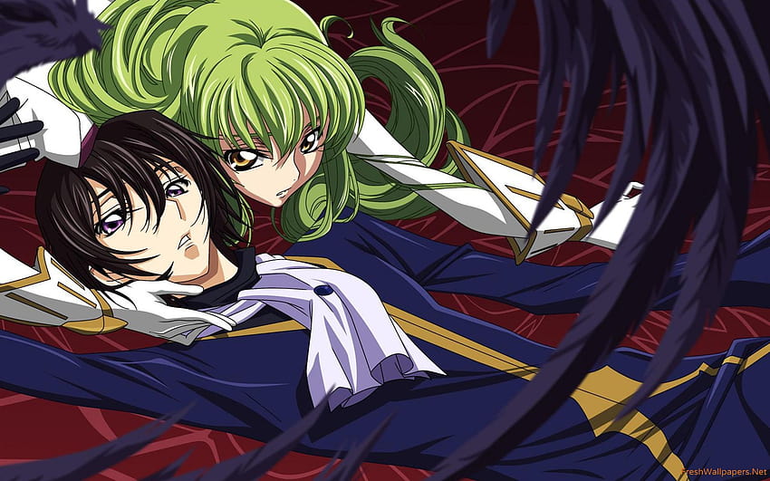 Rolo Lamperouge and C.C. in Code Geass, cc HD wallpaper
