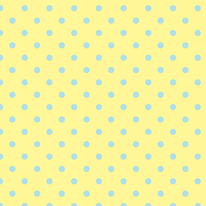 Polka Dots Yellow Blue Stock, pink blue yellow HD phone wallpaper