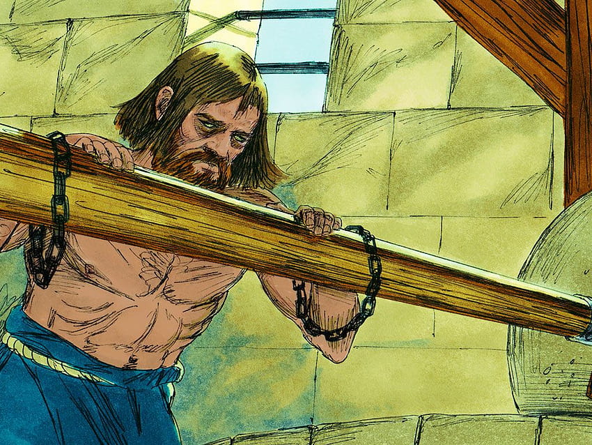 Bible :: The secret of Samson's strength is revealed, bible samson HD wallpaper