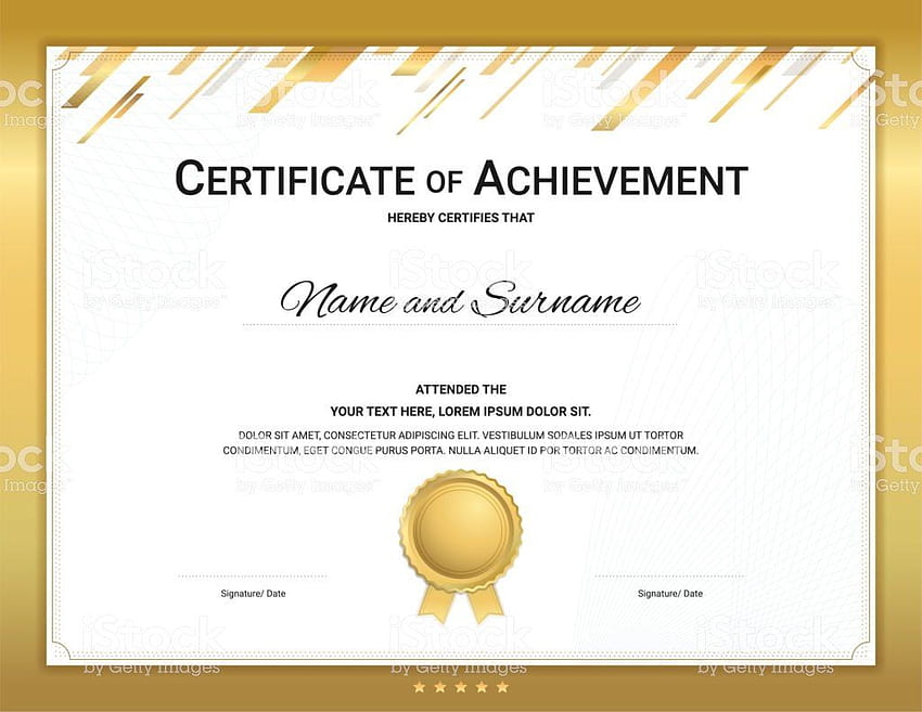 Złoty szablon certyfikatu w motywie sportowym ze znakiem wodnym w tle [1024x791] na Twój dyplom, telefon komórkowy i tablet Tapeta HD