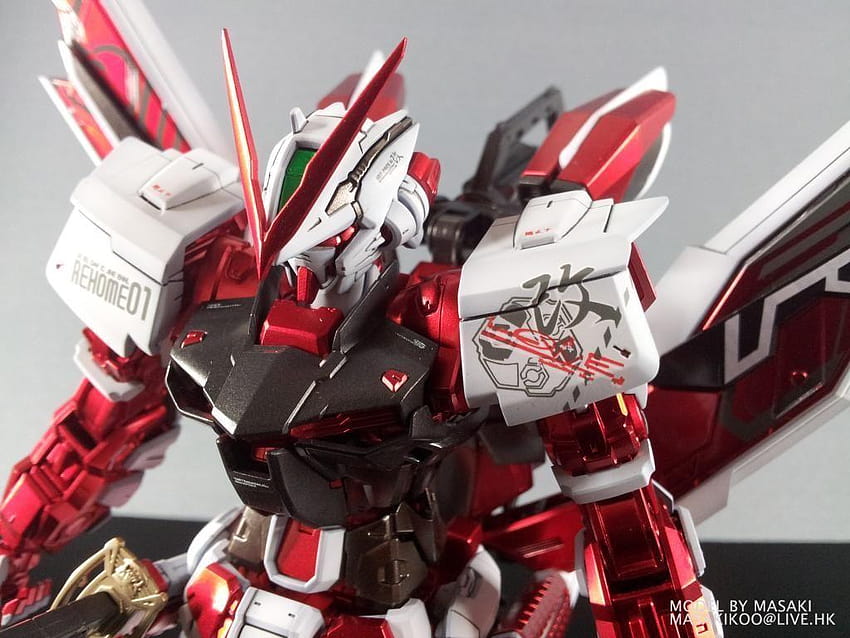 MG 1/100 Gundam Astray Red Frame: Dimodelkan oleh MASAKI. ulasan Wallpaper HD