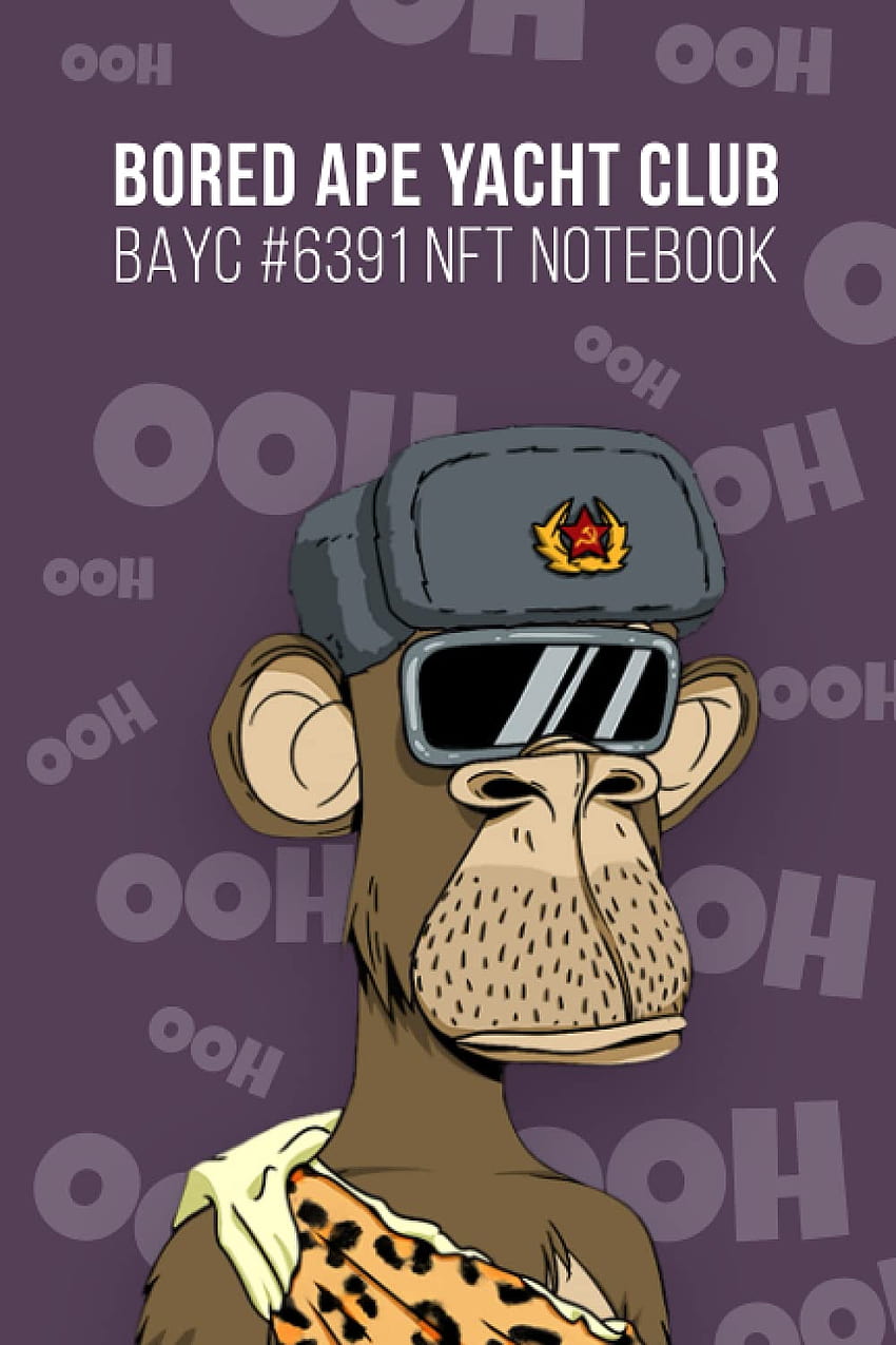 Bored Ape Yacht Club BAYC NFT Notebook: Official 6 วอลล์เปเปอร์โทรศัพท์ HD