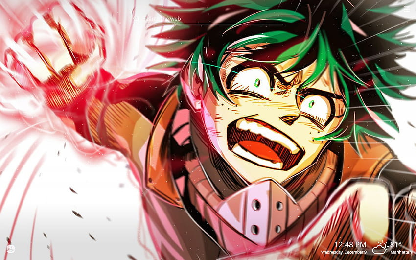 My Hero Academia Deku, christmas deku HD wallpaper | Pxfuel