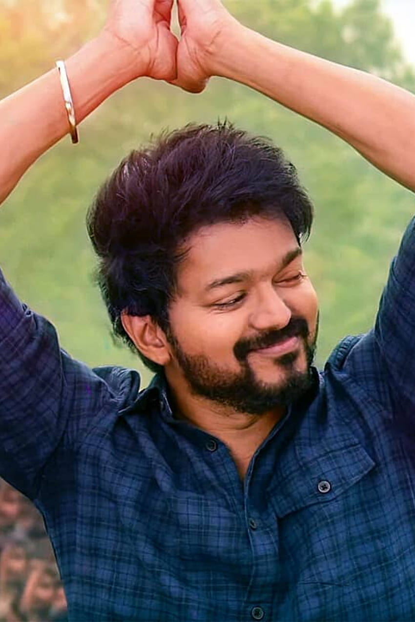 Thalapathy Vijay Tamil Actor, ทมิฬนักแสดงวีเจย์ วอลล์เปเปอร์โทรศัพท์ HD