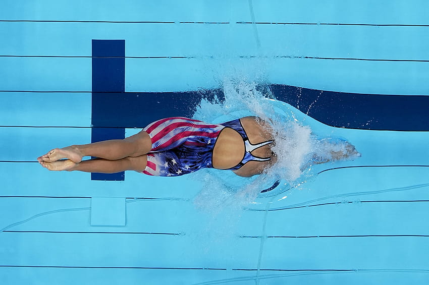 : Katie Ledecky wins Olympic gold in 1,500 HD wallpaper