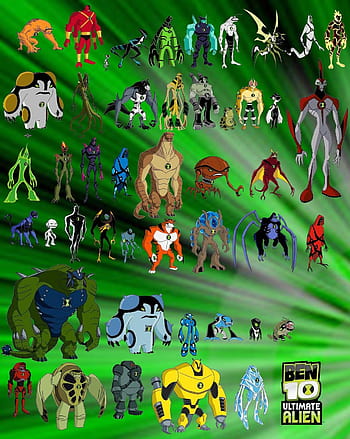 ultimate ben 10 aliens