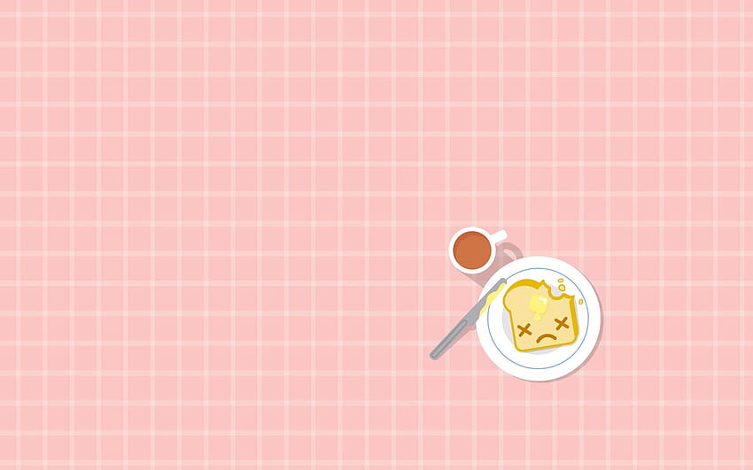 Cute Toast, kawaii toast HD wallpaper