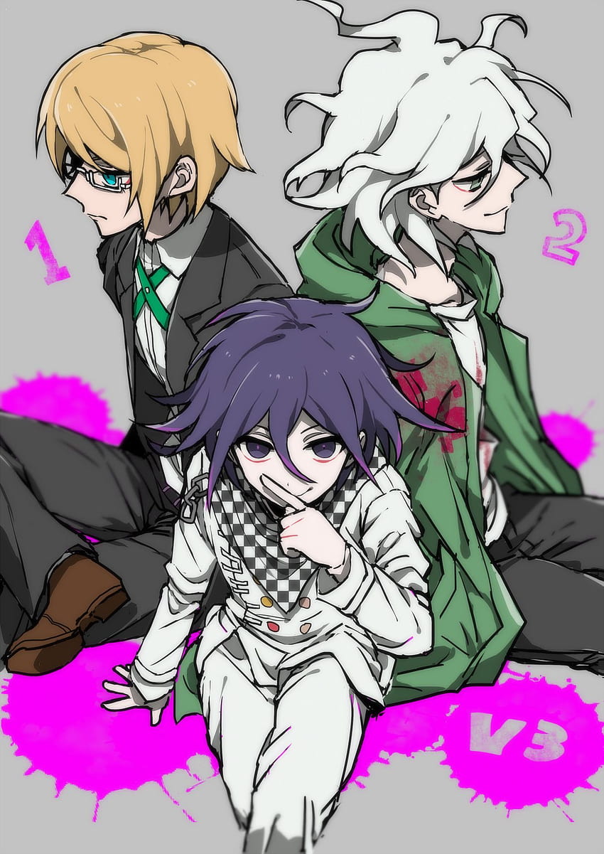 Nagito and kokichi HD phone wallpaper | Pxfuel