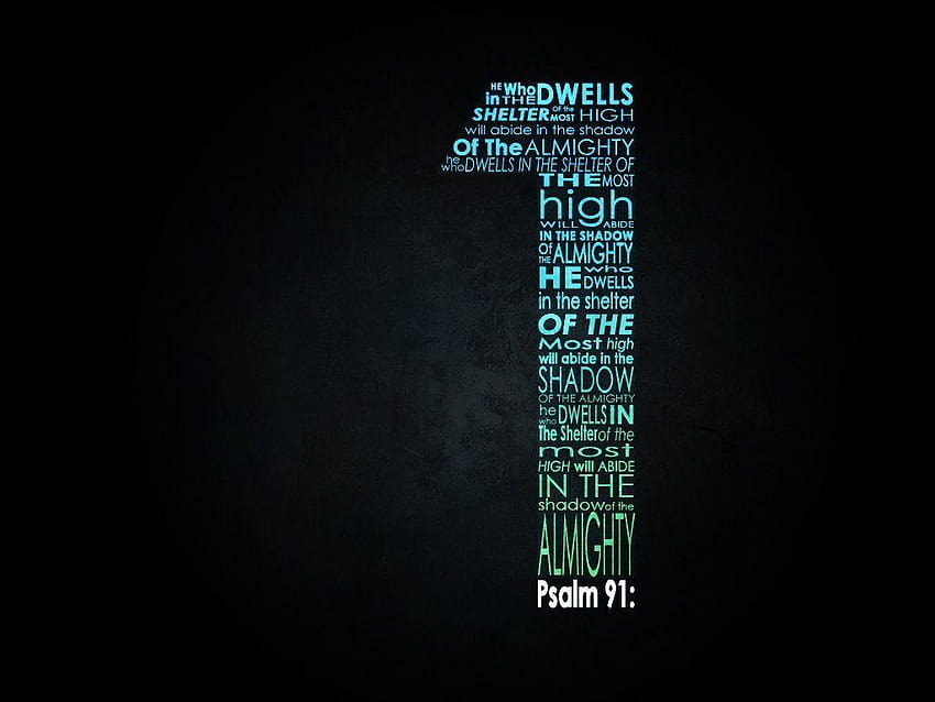 Mazmur 91, Kualitas Tinggi, latar belakang mazmur 23 Wallpaper HD
