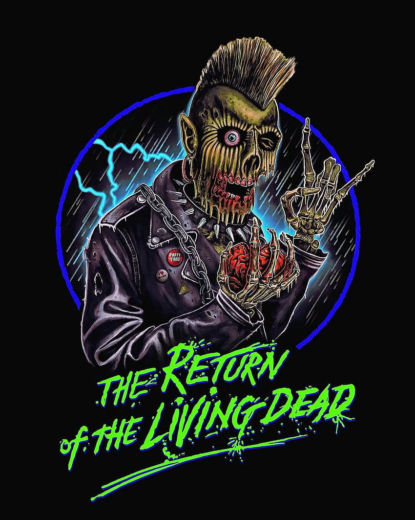 570 Posters ideas in 2021, return of the living dead HD phone wallpaper
