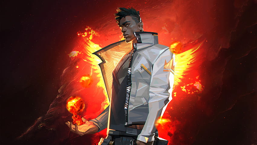 Fire Phoenix : VALORANT ฟีนิกซ์ผู้กล้าหาญ วอลล์เปเปอร์ HD