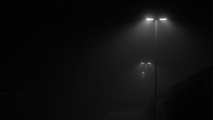 Lampione stradale, luce notturna Sfondo HD