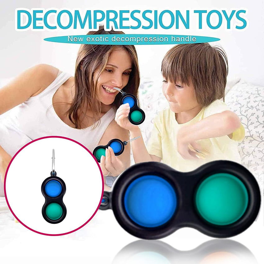 Dimple fidget Toy for Kids Adults Keychain Stress Relief Hand Toys HD phone wallpaper