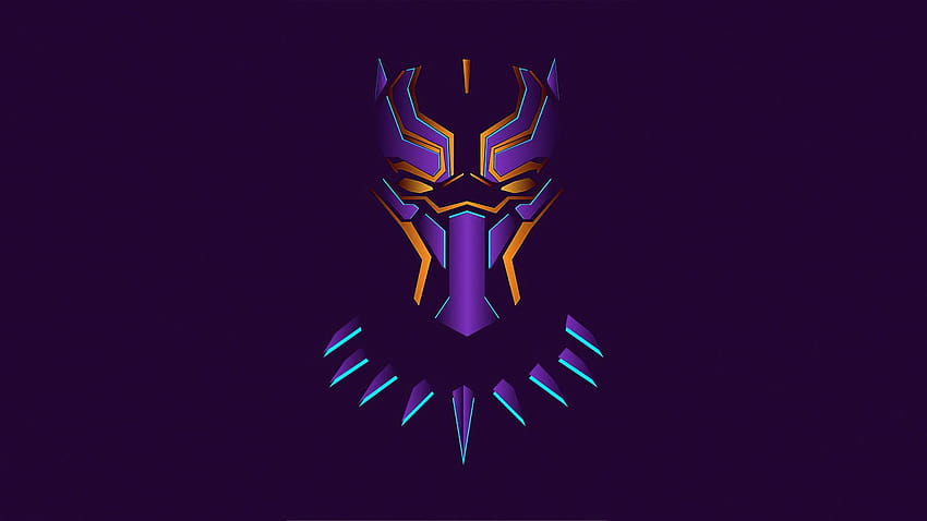 1920x1080 New Black Panther Minimalist Laptop Full , Minimalist , and Backgrounds, black panther and naruto HD wallpaper