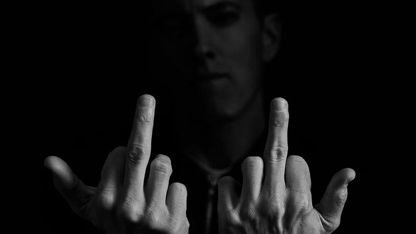 Eminem Middle Fingers, & backgrounds HD wallpaper