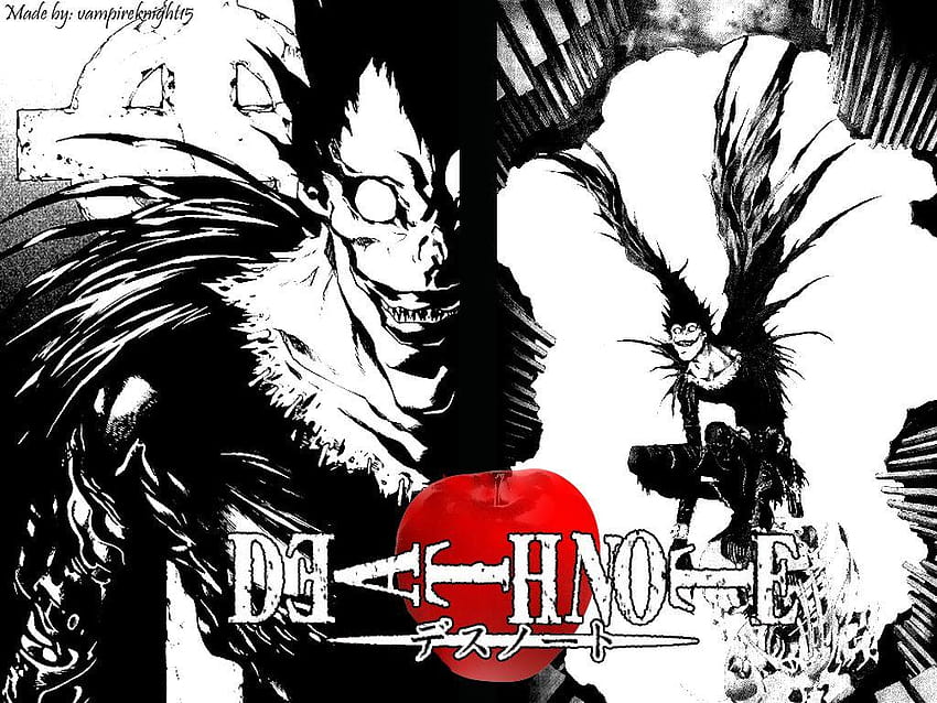 Ryuk Ryuk ve arka planlar, ölüm notu ryuk HD duvar kağıdı