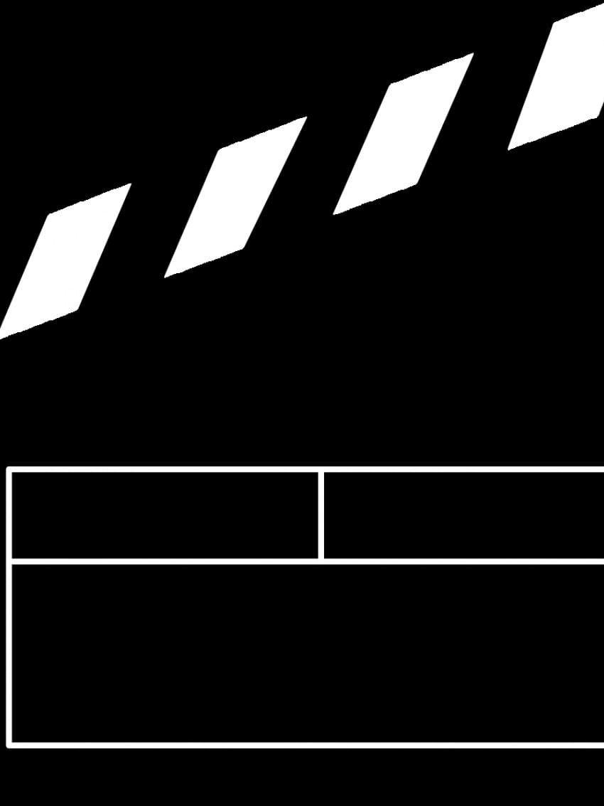 Clapboard Stock Illustration of a movie clapboard [958x1092] for your ...