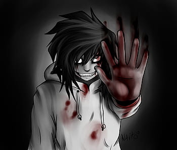 Jeff the killer anime wallpaper, 1748x1240, 835338