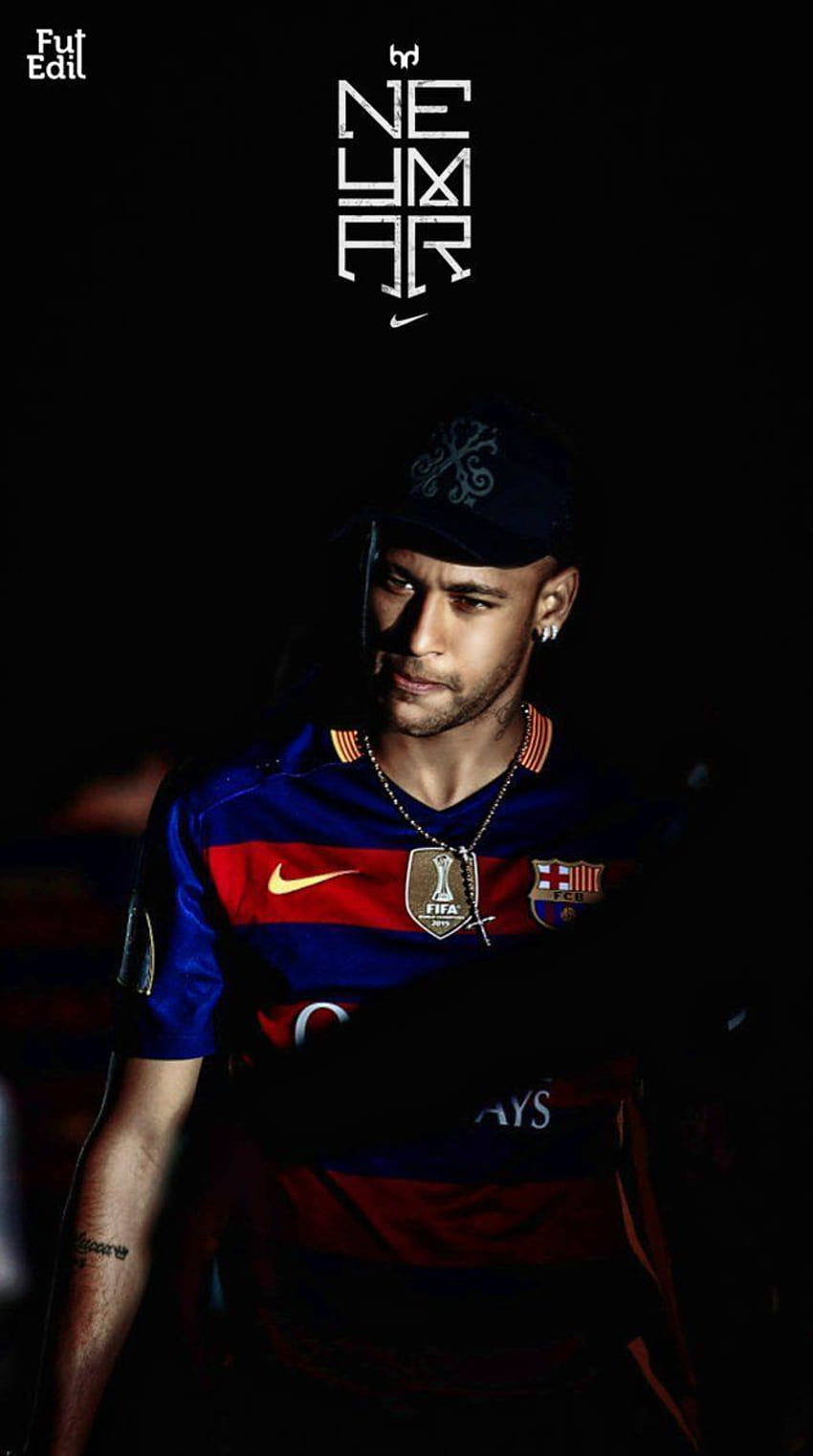 Neymar Logo, neymar jr iphone HD phone wallpaper