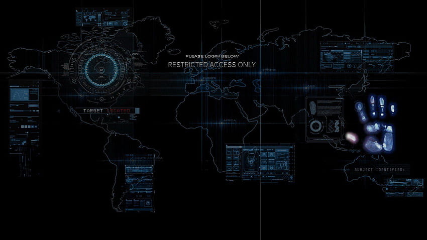 แผนที่โลกดิจิตอลคอมพิวเตอร์แผนที่โลก 1920x1080 วอลล์เปเปอร์ HD