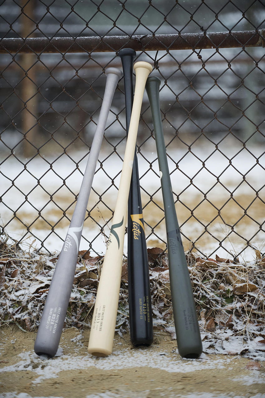 Victus Grit Matte Wood Baseballschläger sind für die Schleifer, Holzschläger HD-Handy-Hintergrundbild