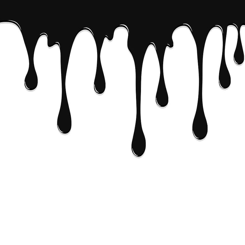 Paint Black colorful dripping splatter , Color splash or Dropping Backgrounds vector desi…, dripping effect HD phone wallpaper