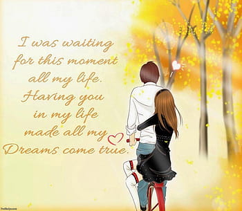 loving couple wallpaper with quotes