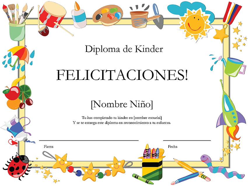 Diploma De Honor Para Imprimir Fondos Pantalla Proyectos HD-Hintergrundbild