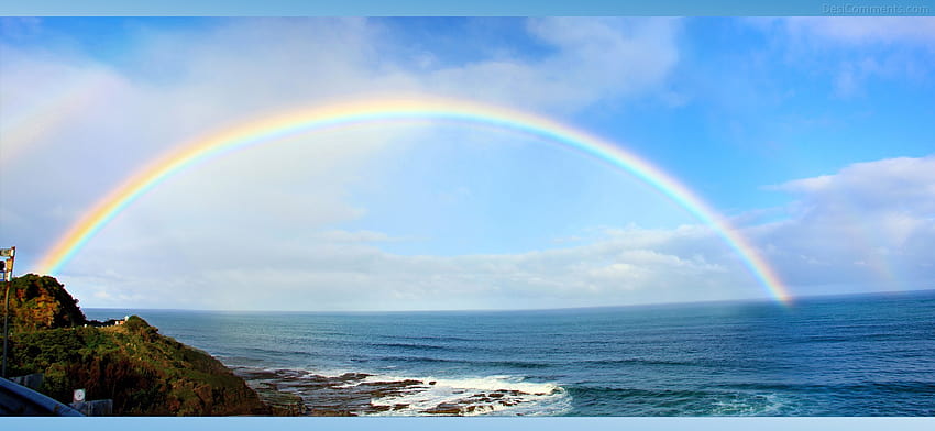 Somewhere over the rainbow HD wallpaper