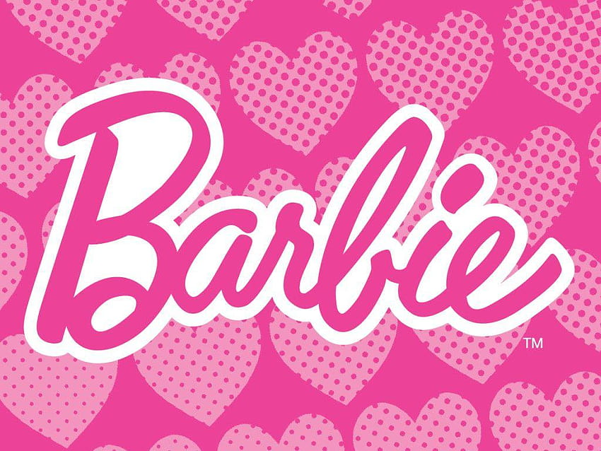 Logotipo de Barbie 24049 1024x768 px ~ WallSource, logotipo de fondo de pantalla