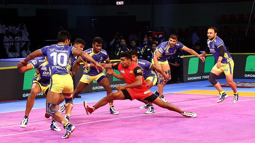 Pawan Sehrawat's raiding masterclass helps Bulls overcome Thalaivas, kabaddi HD wallpaper