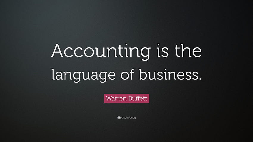 Warren Buffett şöye demiştir: 