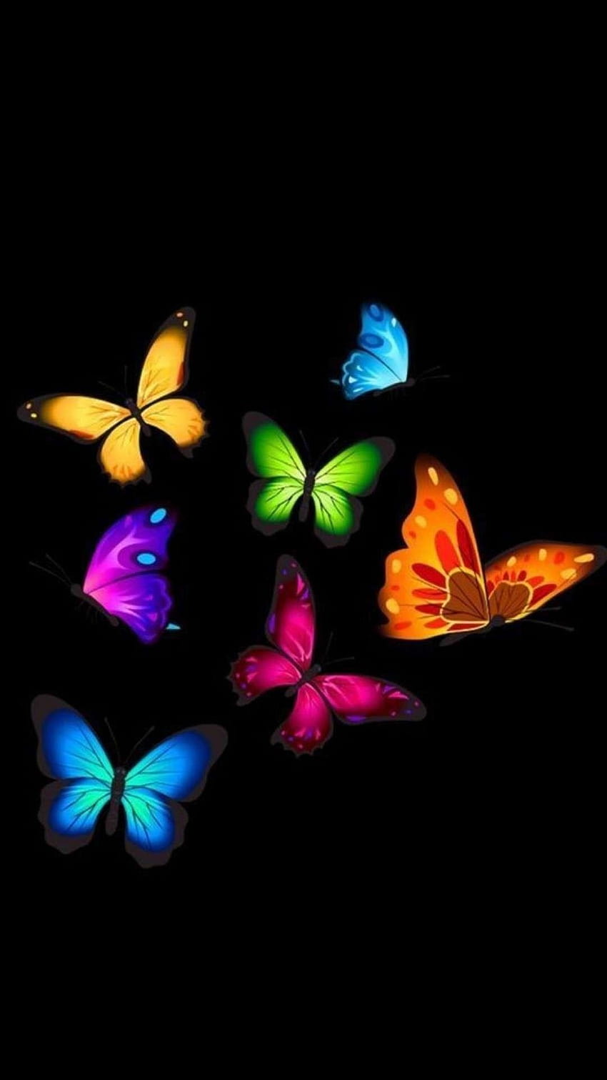 Butterfly Art, Butterflies, Android, Stuffing HD phone wallpaper