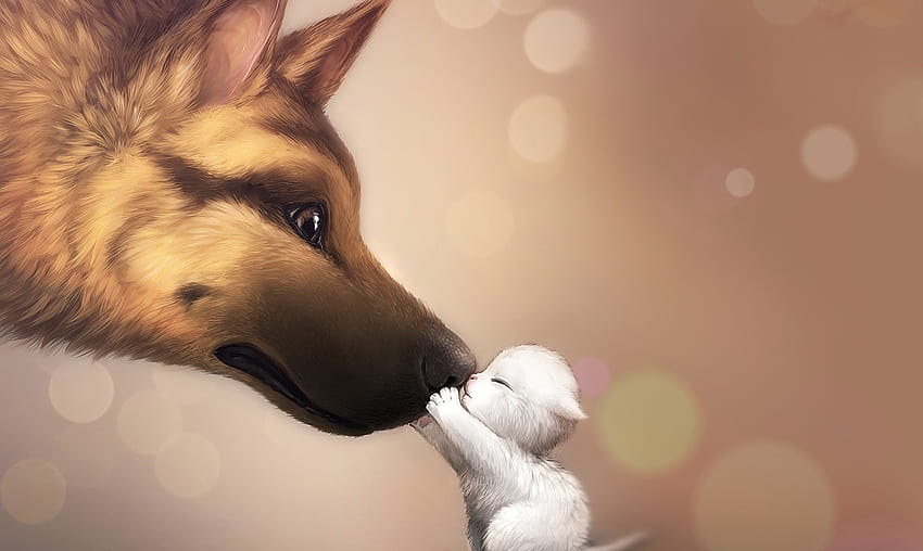 Dog , Cool Dogs, Best Friend, Cute Dog , cute dog anime HD wallpaper
