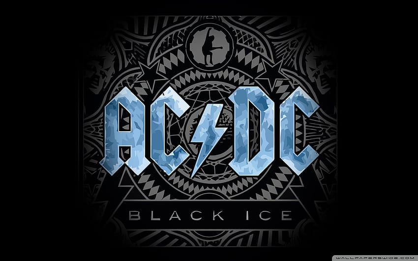 AC/DC Black Ice Concept Art ❤ for Ultra, dc logo HD wallpaper
