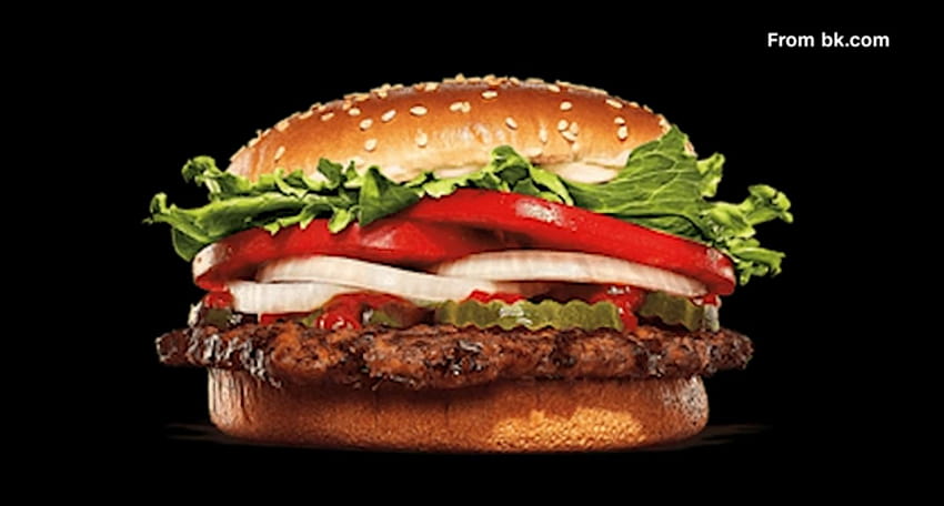 Burger King celebrates Whopper anniversary with original priced burgers HD wallpaper