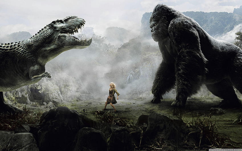 King Kong срещу Godzilla ❤ за Ultra TV HD тапет