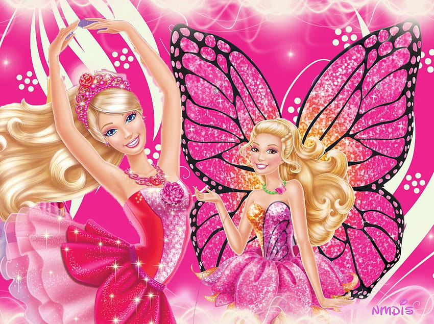 Download Barbie Princess Mariposa Fairy Friend Wallpaper  Wallpaperscom