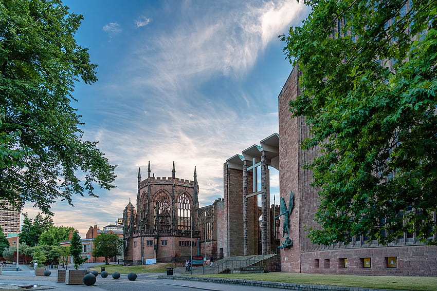 Coventry Cathedral HD wallpaper