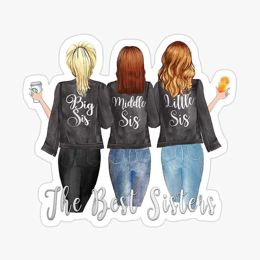 The best sisters, The three sisters Essential T HD phone wallpaper