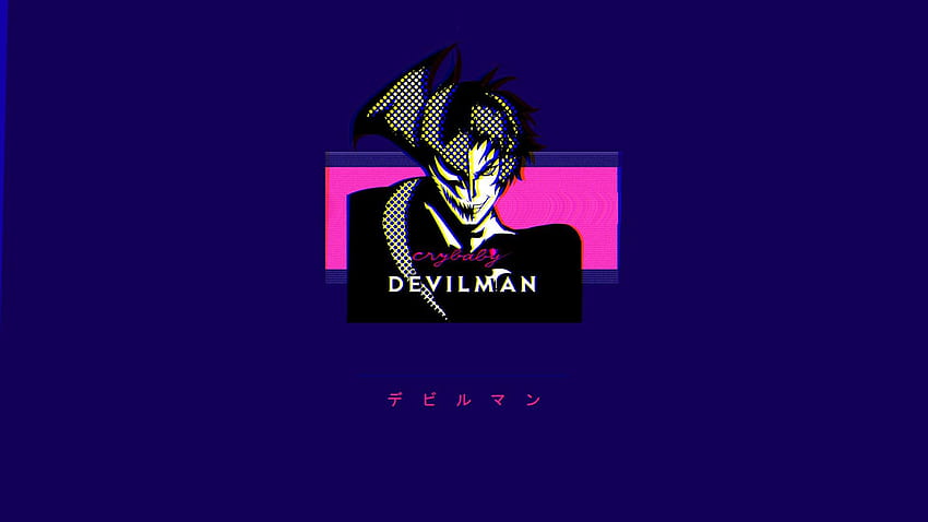Devilman Crybaby Vaporware : Anime HD wallpaper