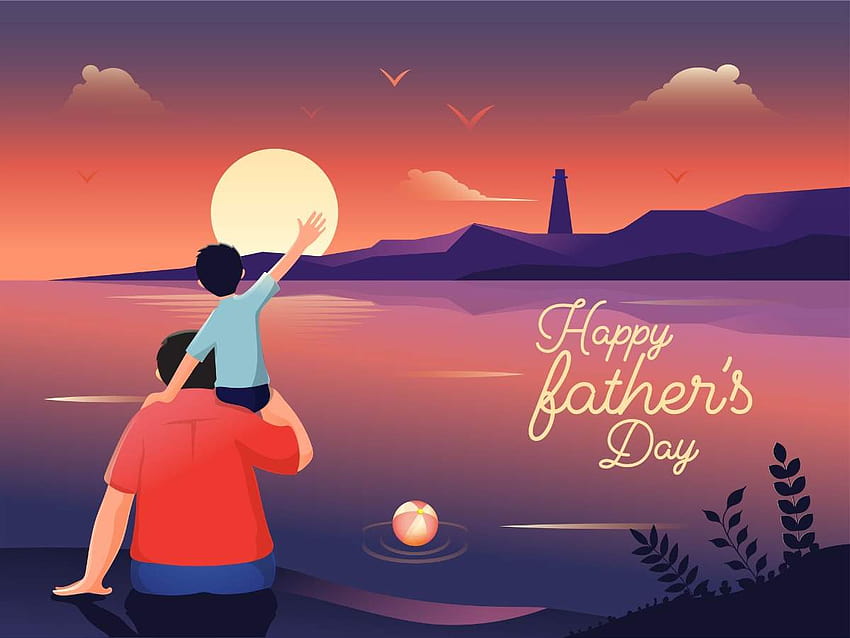 Mutlu Babalar Günü 2020: , Alıntılar, Dilekler, Mesajlar, Kartlar, Selamlar ve GIF'ler, anne baba ve oğul HD duvar kağıdı