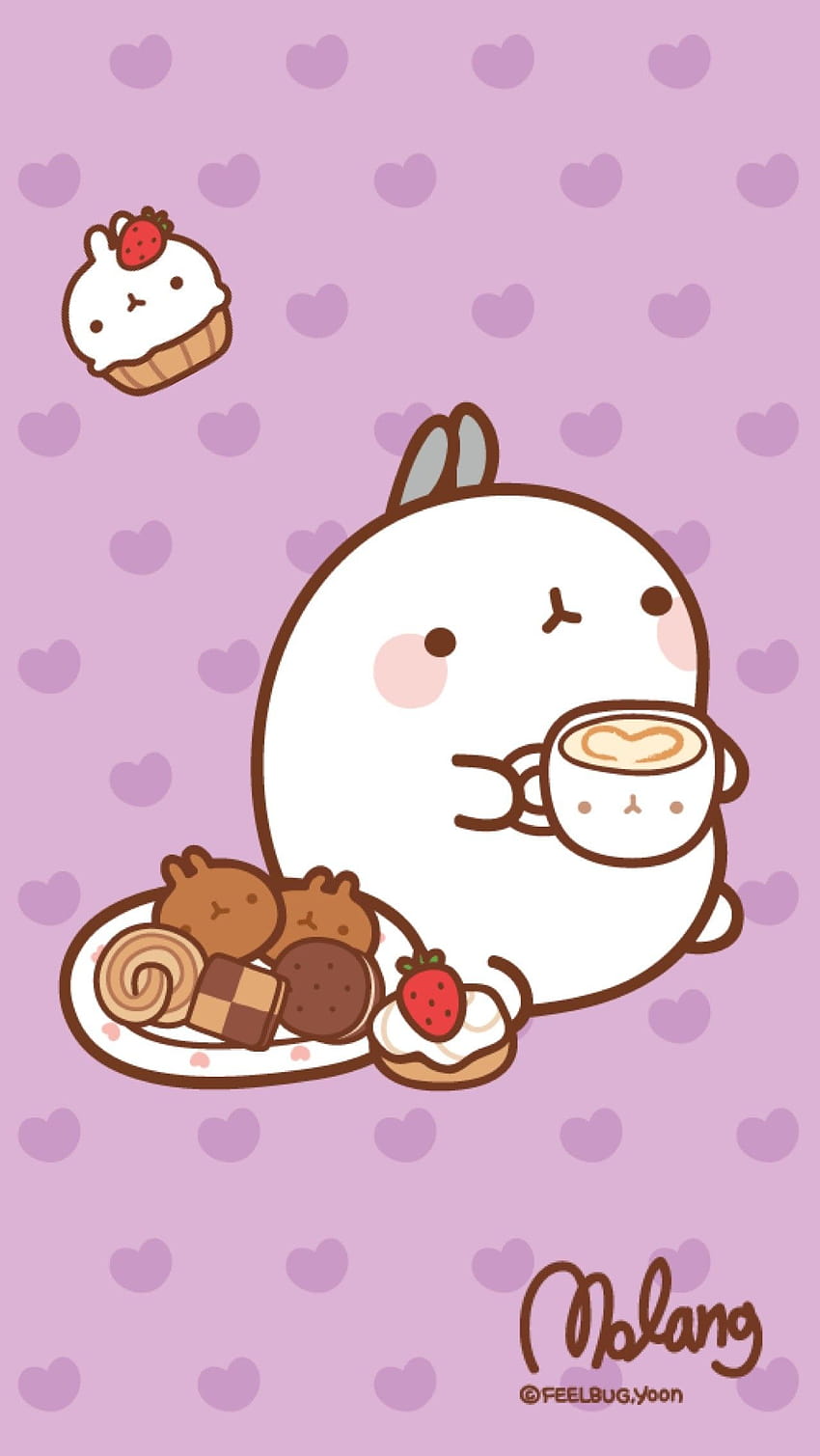 5 Cute Cartoon Food, kawaii iphone food HD phone wallpaper | Pxfuel