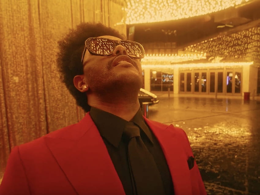 The Weeknd After Hours, luces cegadoras fondo de pantalla
