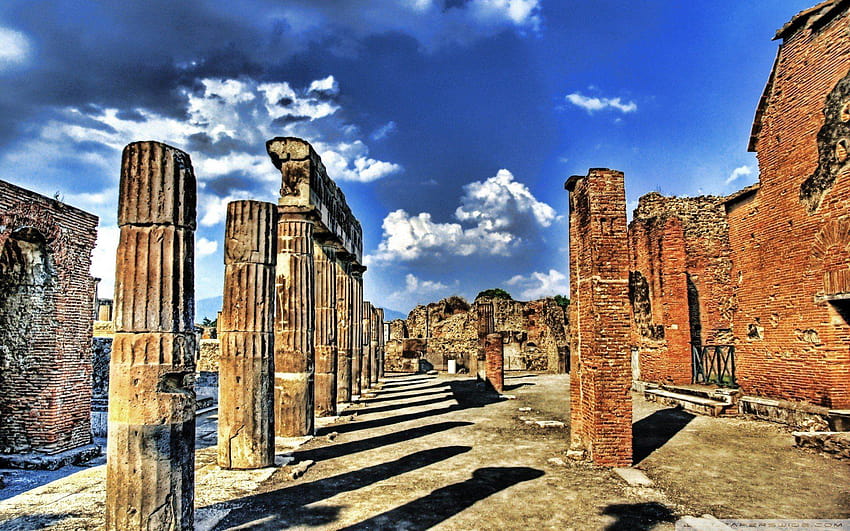 Amphitheatre Of Pompeii 15 HD wallpaper