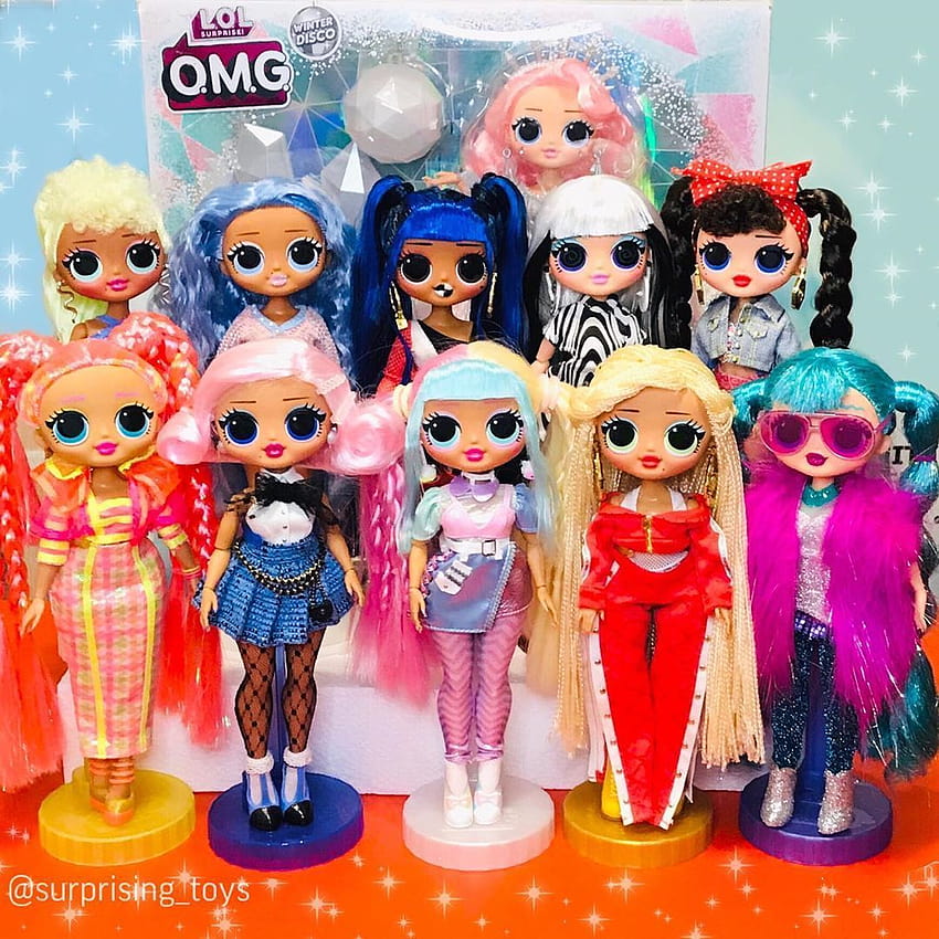 Surprise Dolls and Custom в Instagram: «Our family, lol omg girls HD phone wallpaper