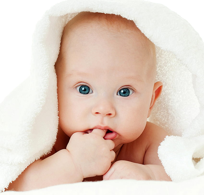 Baby Children Face Glance HD wallpaper